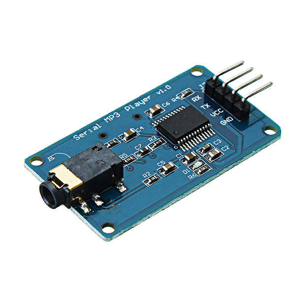 Yx5300 Mp3 Player Module Voice Serial Port Control Module With Tf Card Slot