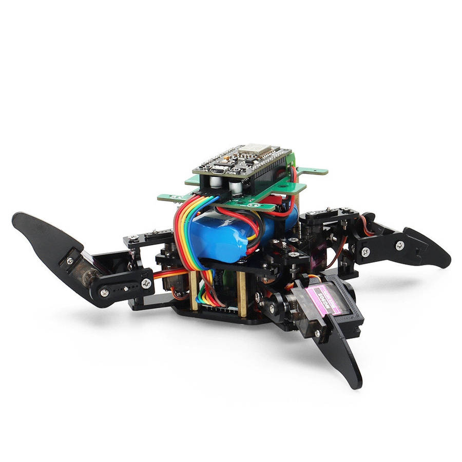 Unassemble Kit - Tscinbuny Quadruped Robot Kit ESP8266 Wifi For Programmable Automation Kit with APP