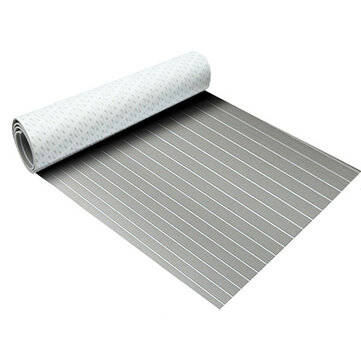 600x2400x6.5mm Marine Flooring Faux Teak EVA Foam Boat Decking Sheet