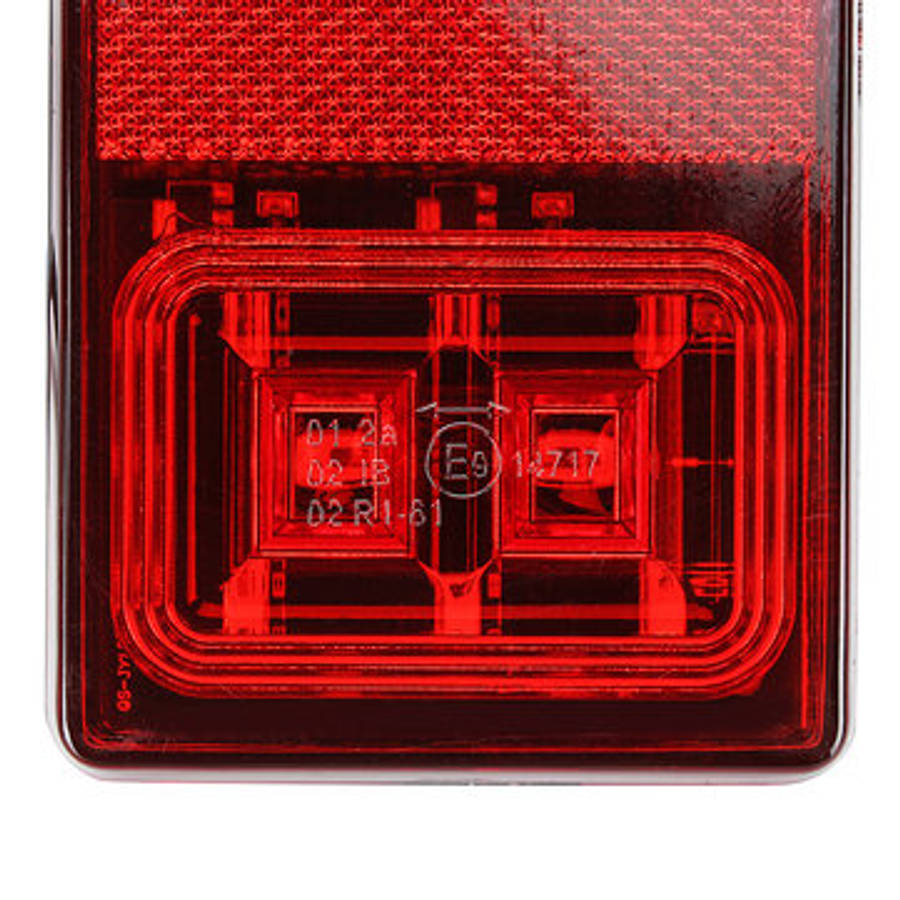 12V LED Car Indicator Tail Light Brake Stop Lamp for Marine Trailer Camper Caravan