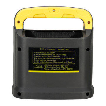 Intelligent Battery Charger 220V AC To 12/24V DC Pulse Repair Car Battery Charger Automatic
