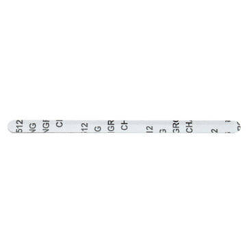 100Pcs Nose Bridge Strip Clip Face Mask DIY Material Self-adhesive Flat Aluminum Tools