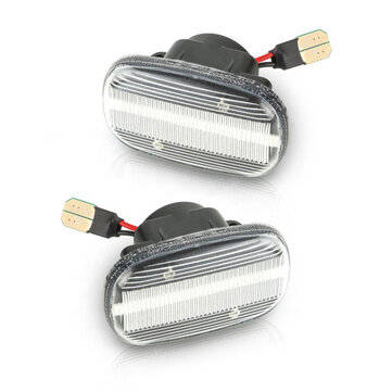 LED Side Marker Light Repeater Indicator Lamp Turn Signal For Toyota (COLOR: CLEAR)