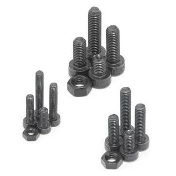 1200Pcs Assorted M2 M3 M4 Stainless Steel Screws & Socket Bolts and Nuts Set