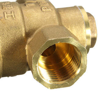 DN20 NPT `` Adjustable Brass Water Pressure Regulator Reducer with Gauge Meter
