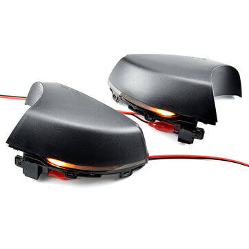 For Volkswagen VW MK5 6R 6C 2009 - 2016 2017 LED Dynamic Turn Signal Light Flasher Flowing Water Bli
