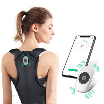 KALOAD Back Trainer Posture Corrector with Phone App Control Support Bandage Shoulder ... (SIZE: XL)