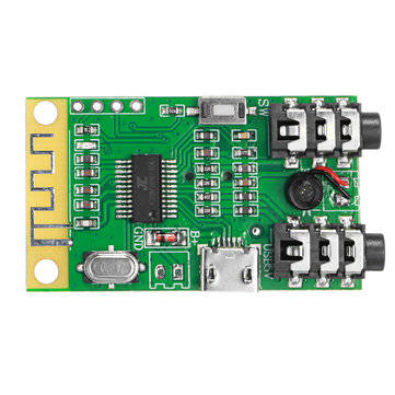 Bluetooth 4.2 Wireless Audio Transmitter Receiver Board 3.7V~5V 10M Distance MP3 Decoding Wireless M