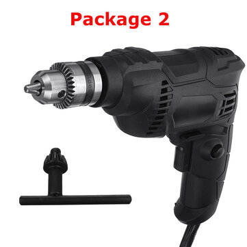 750W 220V Plug-in Electric Screwdriver 10mm 300rpmSpeed Regulated Electric Hand Drill D... (TYPE: 2)