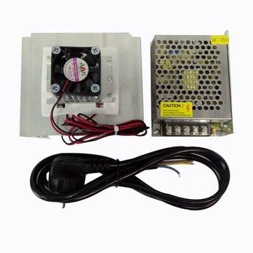 Geekcreit TEC1-12705 Thermoelectric Peltier Refrigeration Coolor Fan With 220V EU Power Supply