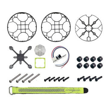LDARC Flyball FB156 Spare Part 87.5mm Wheelbase Empty Frame Kit for Soccer FPV Racing Drone