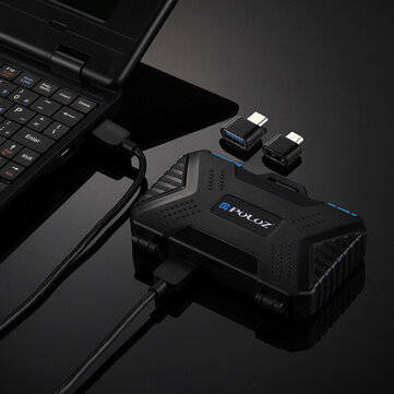 PULUZ Waterproof PU5004 SD Card Storage Box Portable Bag Card Reader for SLR Camera Phone Memory Car