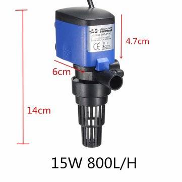 3 in 1 Aquarium Fish Water Tank Powerhead Wave Maker Circulation Purifier Filter Oxyge... (SIZE: #2)