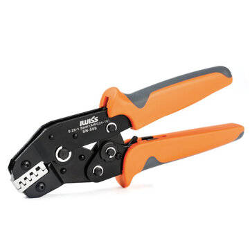 IWISS SN-58b 6.3/ 4.8/2.8 Plug Spring Crimping Tool Ratchet Terminal 0.25-1.5mm Crimping Tool Cold-p