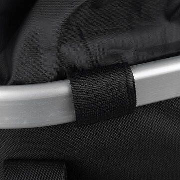 33x28x25CM Foldable Bicycle Front Basket Bike Handlebar Basket Pet Dog Carrier MTB Road Bike Frame B