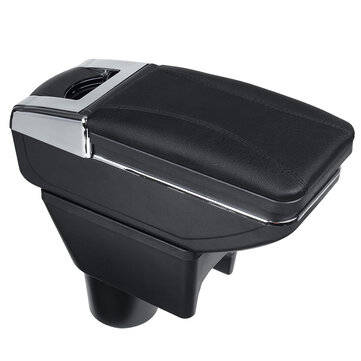 Car Armrest Center Console Storage Box For Renault Dacia Duster Nissan Terrano (COLOR.: BLACK)