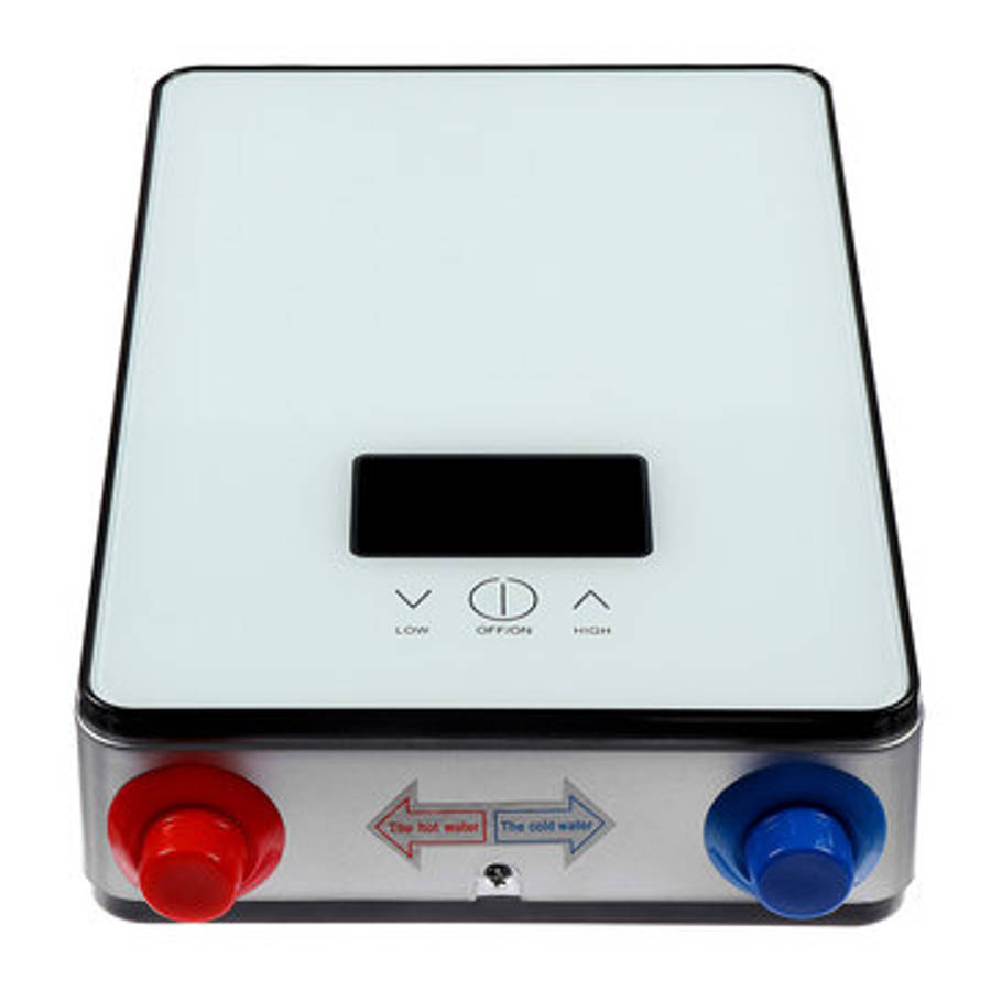 6500W Tankless Electric Water Heater Intelligent Self-checking Instant Water Heater