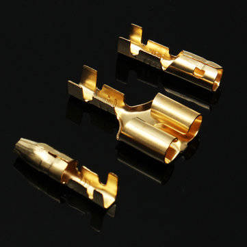 140 Pieces 3.9 mm Male Female Double Motorcycle Car Bullet Connector Terminals