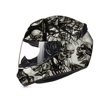 BIKIGHT 50x100CM PVA Hydrographic Film Odorless Water Transfer Printing Film Hydro Dip Skull Style D