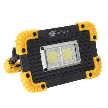 Rechargeable COB LED Flood Work Light Waterproof for Outdoor Camping Hiking Em... (TYPE: ABEACH5PCS)