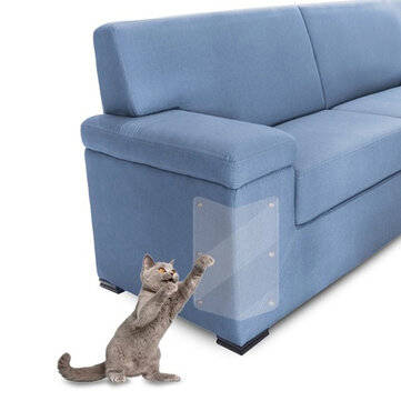 2Pcs Couch Cat Scratch Guards Mat Scraper Cat Tree Scratching Claw Post Protector Sofa ... (SIZE: S)