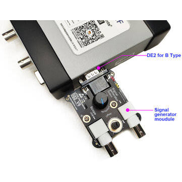 LOTO OSCA02X 2 Channels 35MHz Bandwidth USB/PC Oscilloscope+Logic Analyzer + Signal generator for Au