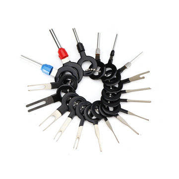 21Pcs/Set Terminal Removal Electrical Wiring Crimp Connector Pin Extractor Kit Automobiles Terminal