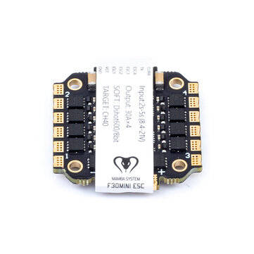 Mamba F30 MINI 30A Blheli_S 2-5S DSHOT600 8 BIT Brushless ESC 20x20mm for RC Drone FPV Racing
