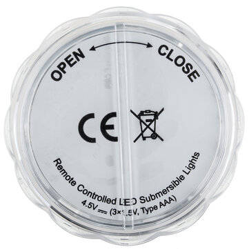 4PCS Multicolor Infrared LED Submersible Swimming Pool Light Remote Control Pond Party Underwater La