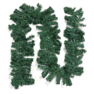 2.7m Christmas Tree Wreath Door Hanging Garland Window Ornament Xmas Party Decor ... (TYPE: GARLAND)
