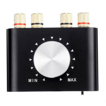 MINI-X35 bluetooth 5.0 100W Portable Amplifier Stereo Audio Sound A... (PLUG: EUPLUG | COLOR: BLACK)