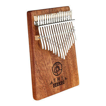 GECKO K17GY 17 Keys Kalimba Finger Thumb Piano Wooden Keyboard Percussion Musical Instrument Gift