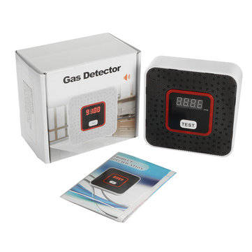 90V-240V Intelligent Microprocessor Control Gas Detector 5 PPM Alarm Detect Sensor