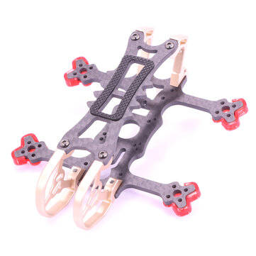 AlfaRC BuBu100 100mm Wheelbase 3K Carbon Fiber 2 Inch Frame Kit Support Caddx Vista HD Digital Syste