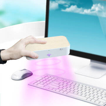 Bakeey UV UVC Sterilization Box 15W Wireless Charging 2 IN 1 Portable Sterilization Lamp