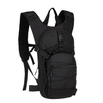 Protector Plus 15L Outdoor Sports Backpack Tactical Shoulder Bag Climbing Cycling... (COLOR.: BLACK)