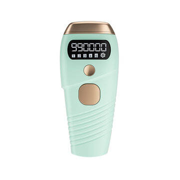 Bakeey 990,000 Flashes Laser IPL Permanent Hair Machine Remova... (PLUG: USPLUG | COLOR: LIGHTGREEN)