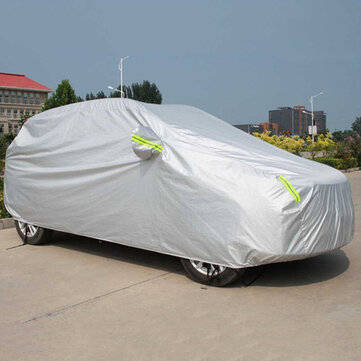 Universal SUV Full Car Cover Outdoor Waterproof Sun Rain Snow Protection UV Auto Case... (SIZE: XXL)