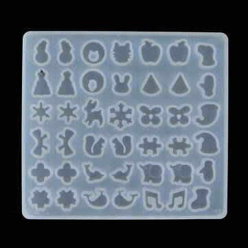 381Pcs DIY Crystal Epoxy Resin Mold Bracelet Pendant Jewelry Handmade Silicone Mold Set