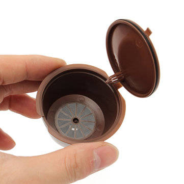 7 PC Reusable Coffee Capsules Coffee Filter for Dolce Gusto Machine with Spoon : Perfect TIming