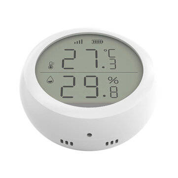 Bakeey Tuya Zigbee WIFI Wireless Smart Temperature and Humidity Sensor  LCD Screen Use With Gateway