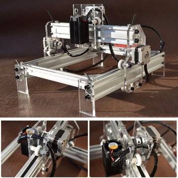 CNC2017 500mw 3 Motors Mini Desktop Laser Engraving Engraver Machine Kit DIY Cutter Carver Printer