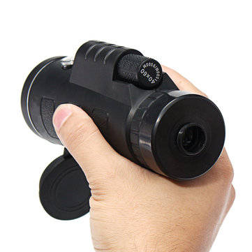 40X60 Zoom Optical Lens Monocular Telescope + Clip + Tripod For Mobile Phone