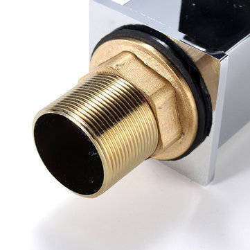 Modern Chrome Brass Kitchen Faucet Swivels Spout Single Handle Basin Mixer