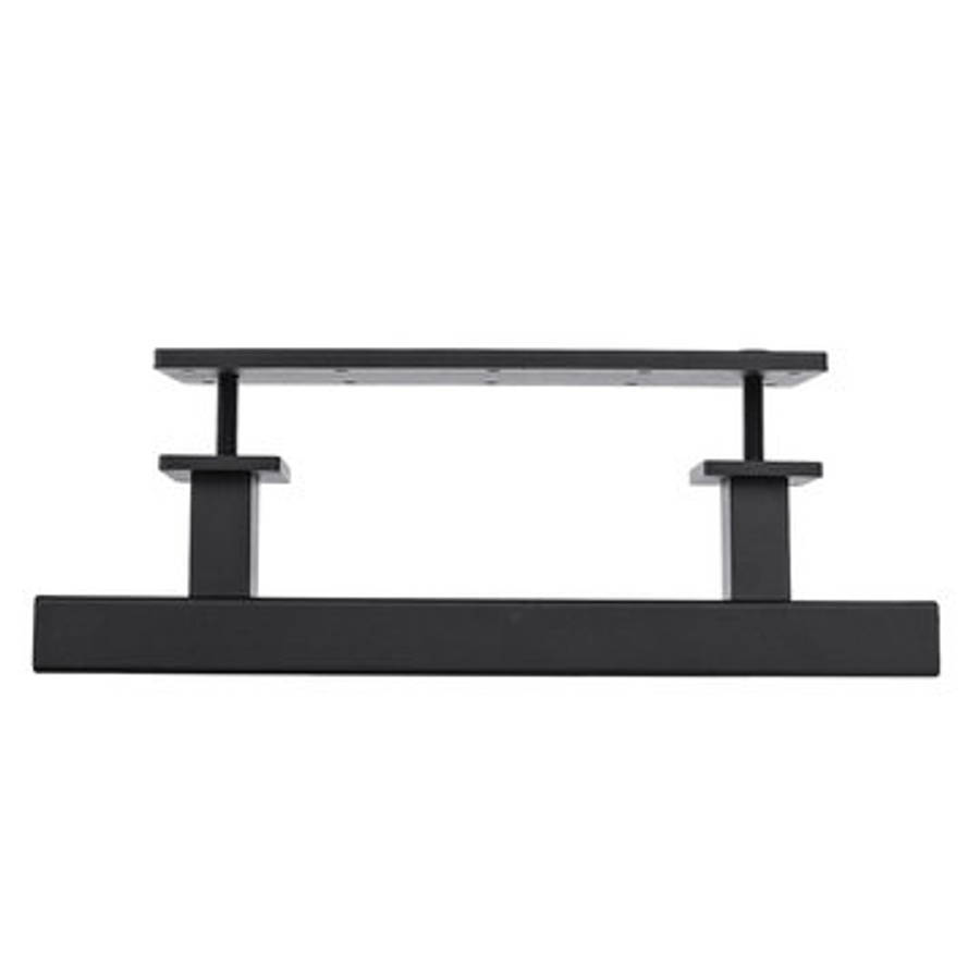 12 Inch Rustic Barn Door Handle for Sliding Door Barn Door Hardware Black Door Pull Plate Antique Lo