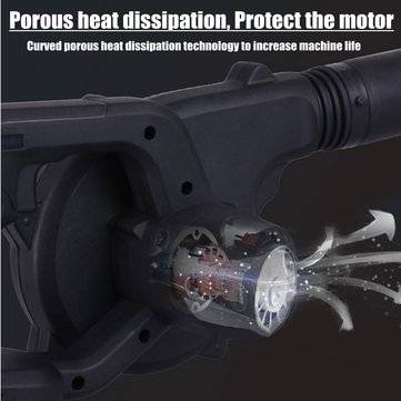 110V 2 In 1 Cordless Electric Blower Multifunctional for Home Car Cleaning