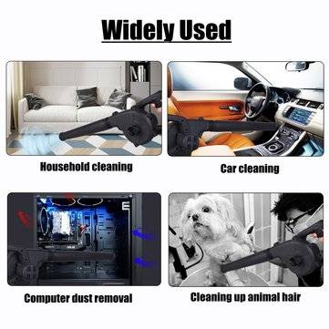 110V 2 In 1 Cordless Electric Blower Multifunctional for Home Car Cleaning