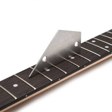 Guitar Stainless Steel File Guitar Leveling Ruler Polishing Stone Guitar Tool Set