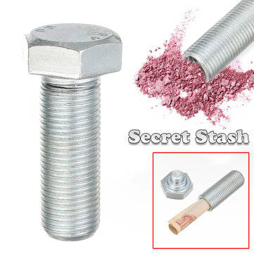 Screw Stash Secret Container Money Bolt Safe Box Hidden Safe Diversion Storage Desktop Organizer