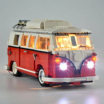DIY LED Light Lighting Kit ONLY For LEGO 10220 Advanced Models VW T1 Camper Van